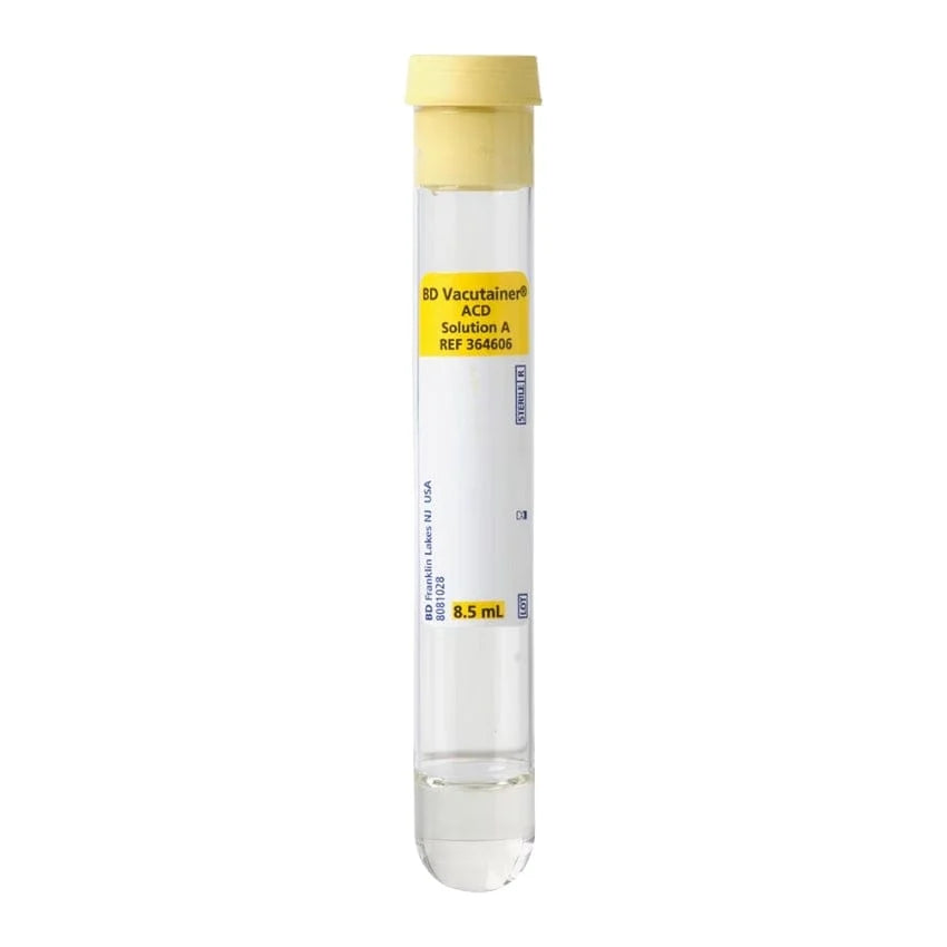 PRP tubes with ACD Solution A, 10 mL pack of 10 — platelet-rich plasma collection | SciMed