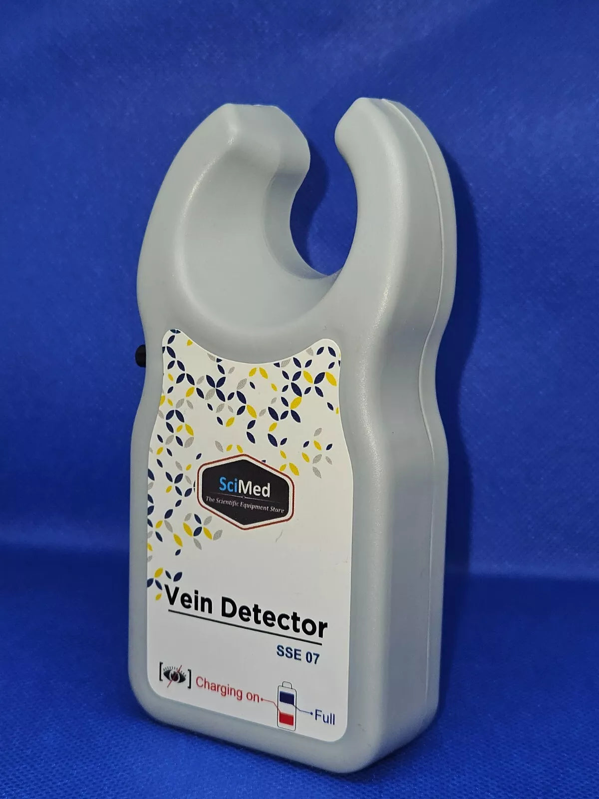 Vein Detector With Velcro Belt RECHARGEABLE All Skin Type For Infant & Adults - SciMed