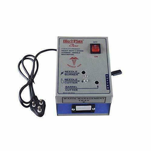 SciMed - Needle & syringe destroyer cutter device