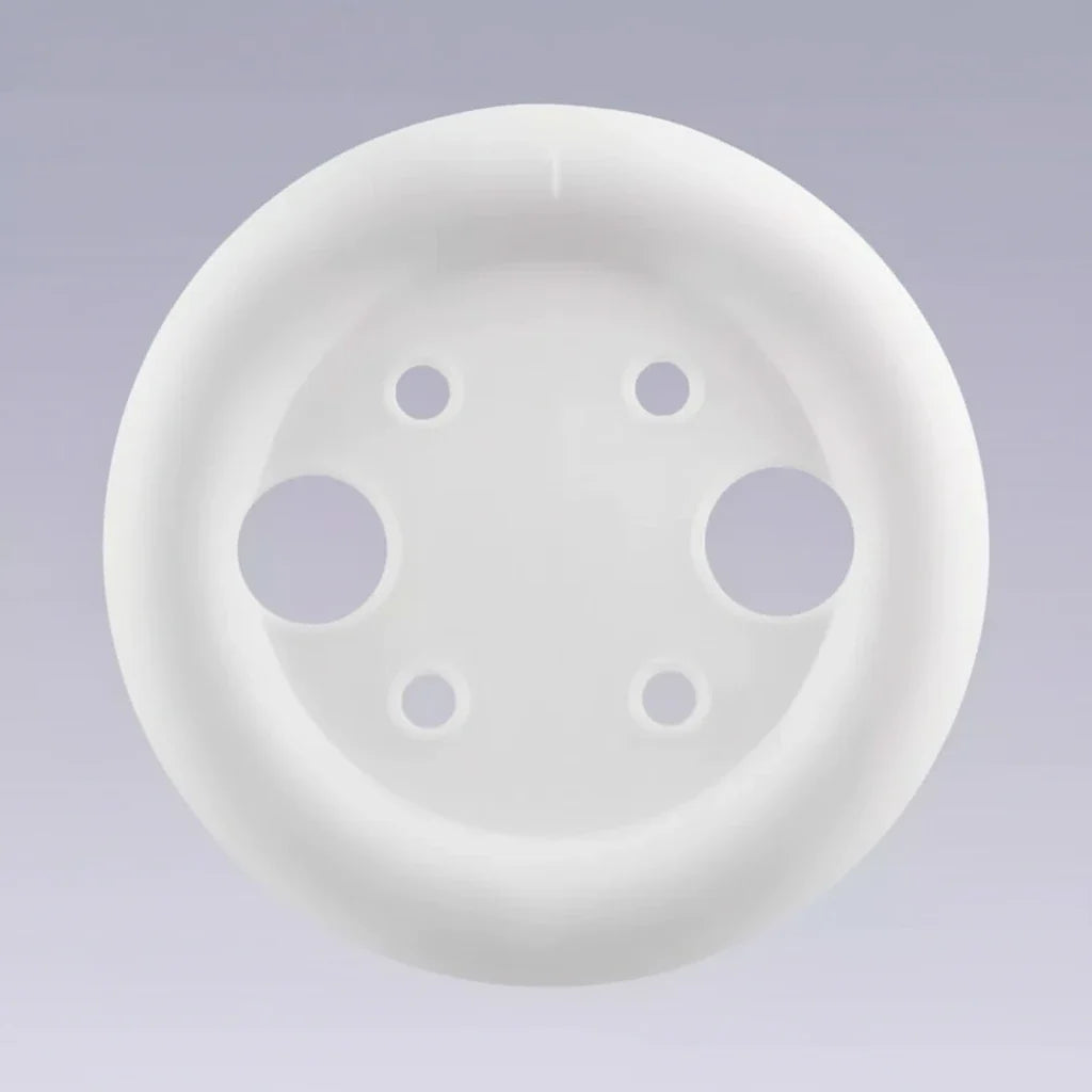 Silicone ring pessary with support