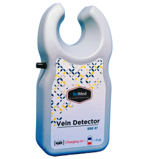 Portable SSE07 vein finder with 20 LEDs and Velcro strap