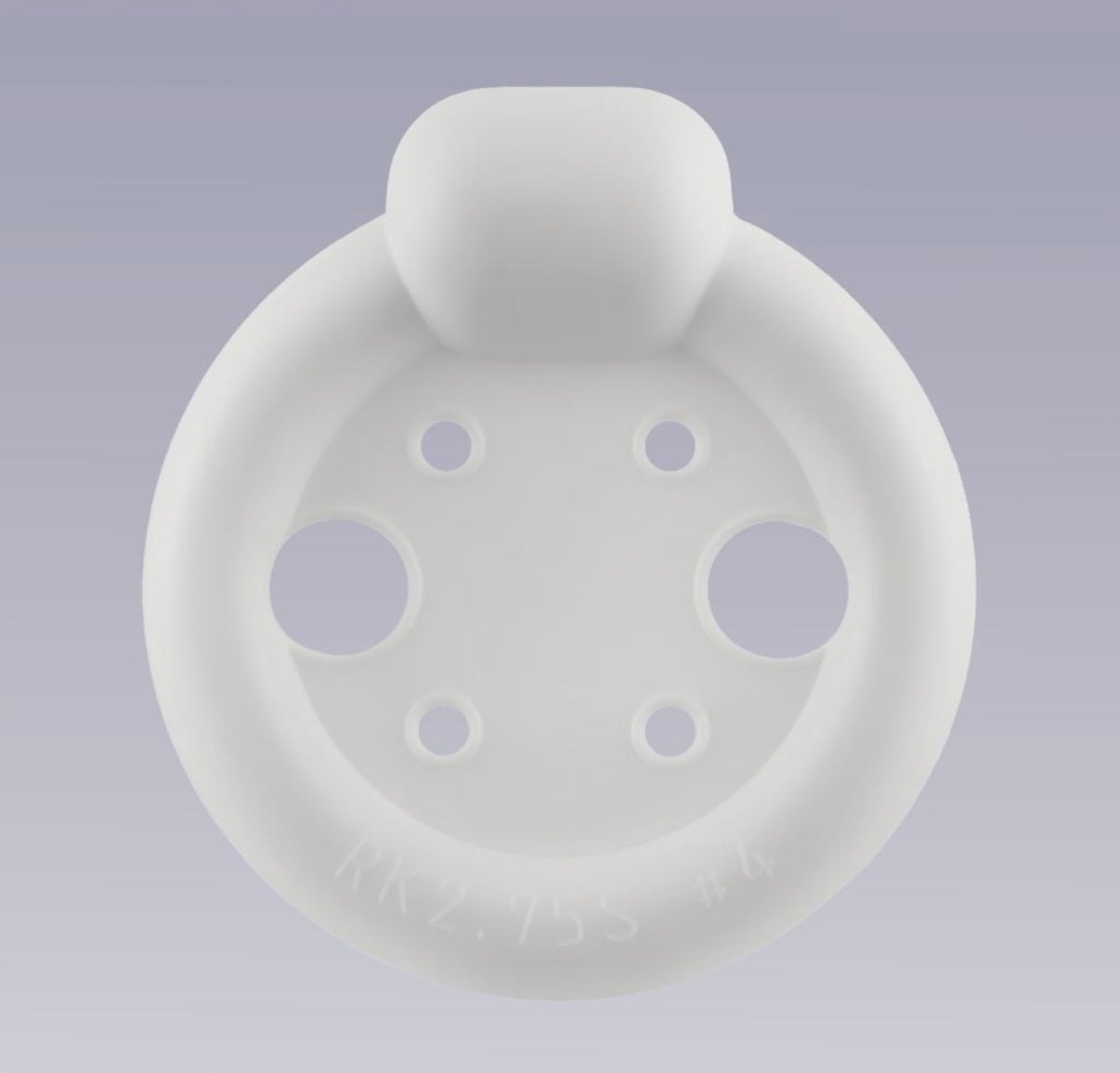 SciMed Knobbed Ring Pessary with Support — medical-grade silicone ring with removal knob for easier self-removal, FDA Class II cleared