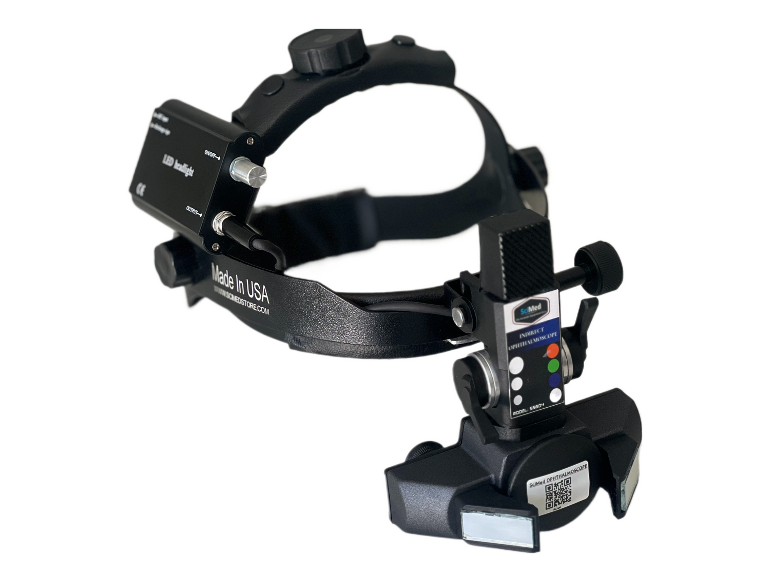 Wireless rechargeable indirect ophthalmoscope — 110V, 3000 mAh pocket battery | SciMed