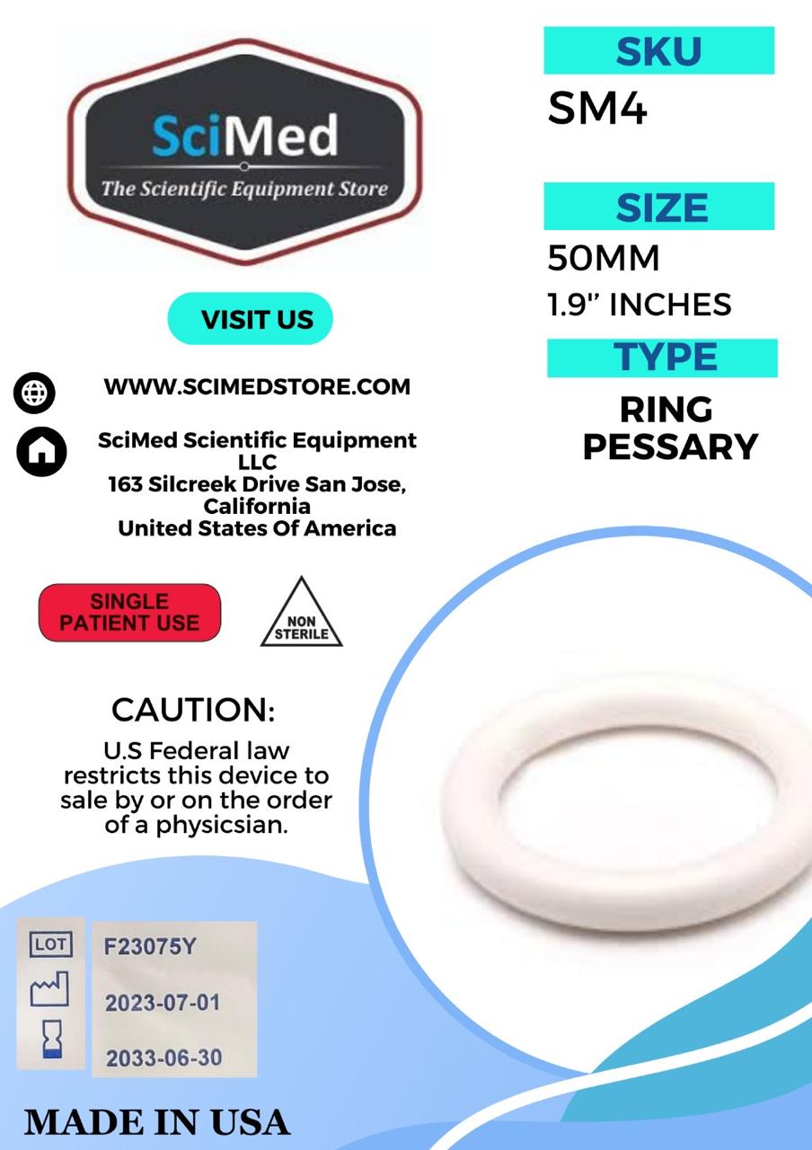 Vaginal Pessary Silicone RING Type For Uterine Pelvic Organ Support Prolapse