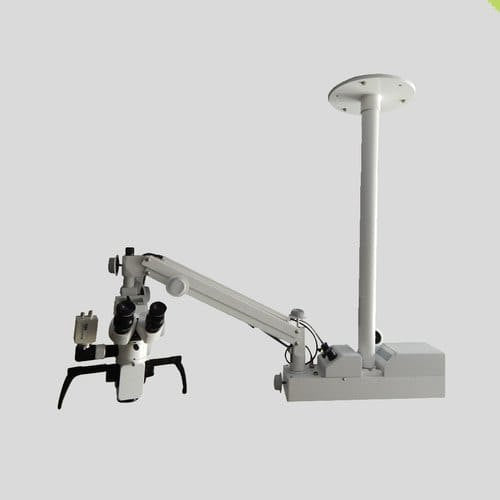 SciMed 3-Step Dental Operating Microscope — ceiling mount configuration