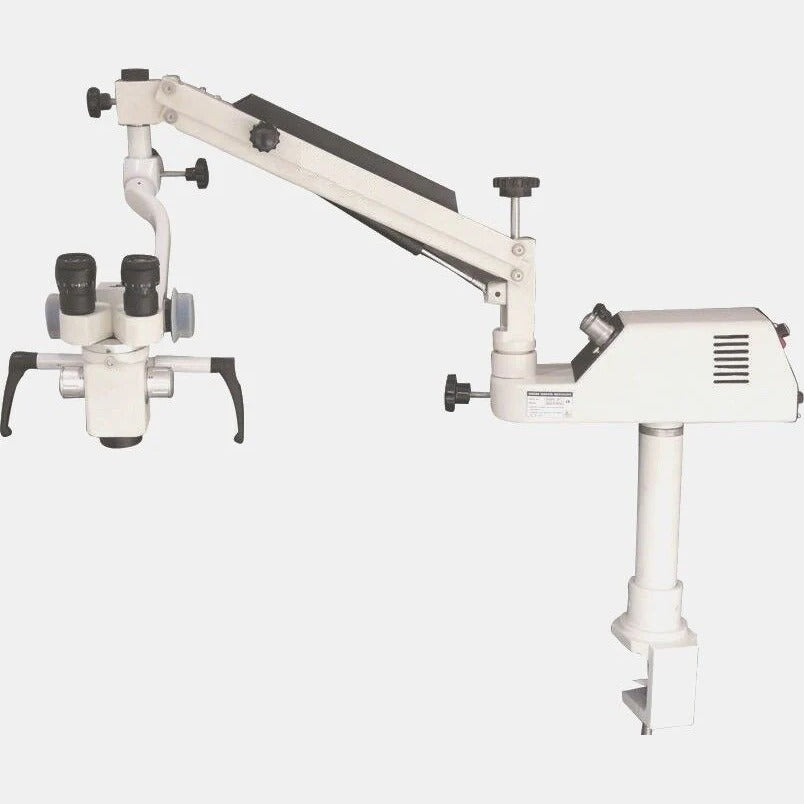 SciMed 3-Step Dental Operating Microscope — fixed table mount