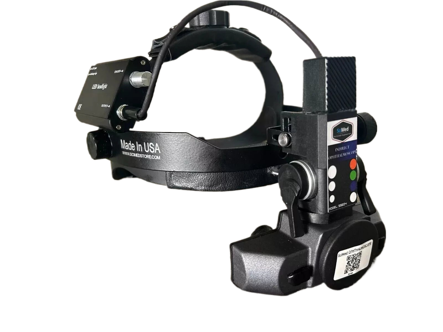 Indirect Ophthalmoscope With Pocket Battery Feature