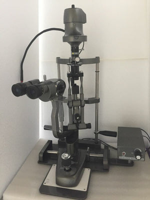 Optical slit lamp — Haag-Streit type 2-step biomicroscope 10x/16x/24x magnification