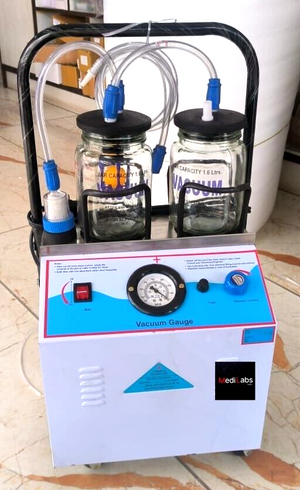 Lipo Suction Unit High Vacuum Machine with Suction Capacity 45-50 Liters/min