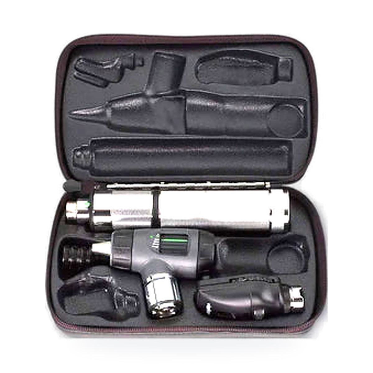 Welch Allyn 3.5V LED MacroView Otoscope + Ophthalmoscope Diagnostic Set, product photo on white background