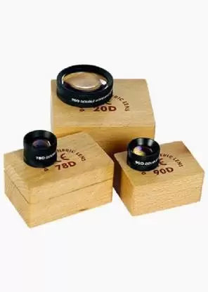 Aspheric ophthalmic lens combo pack — 20D, 78D, 90D BIO diagnostic lenses