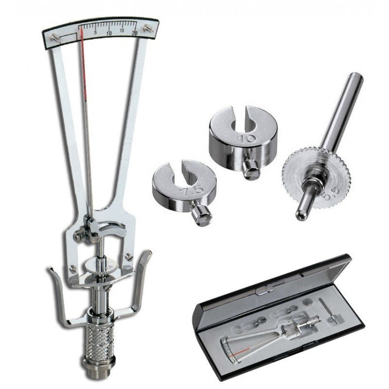 Tonometer Table Schiotz Tonometer with Weights — IOP Measurement | SciMed