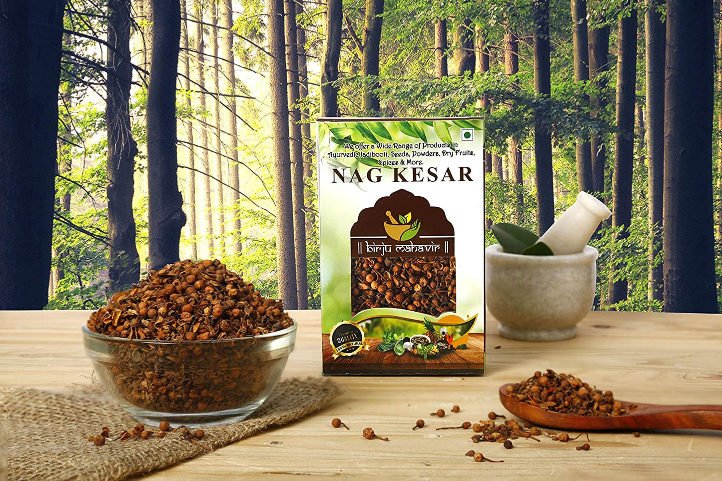 NAG KESAR 50 GRAM NAG KESAR SABUT Mesua ferrea