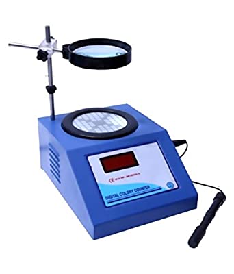 Efficient Digital Colony Counter with Auto LED Display - Model 043-g