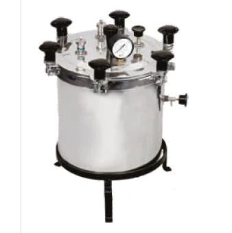 Autoclave Jointless Portable Sterilizer 21 Liters Medical Grade Stainless Steel 