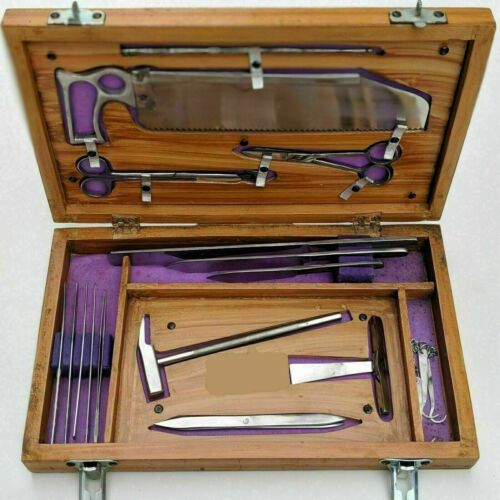 Post Mortem Kit 19Pieces Kit With Carry Case