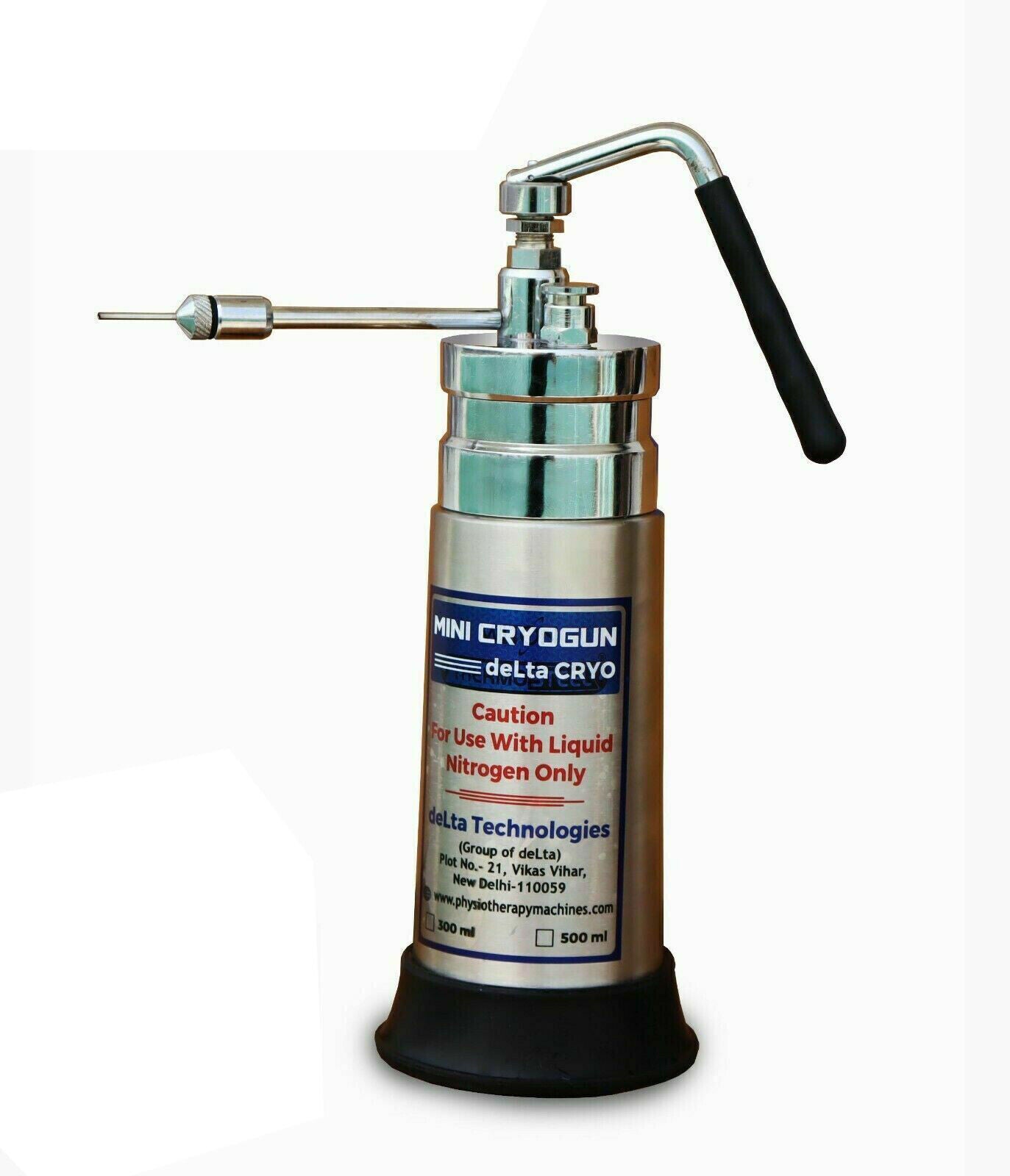 Mini Cryogun Cryo 350 ml Sprayer Cryo Can Liquid Nitrogen Spray For Dermatology With 6 Freezer Head and 3 years warranty