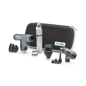 Welch Allyn Otoscope Ophthalmoscope Set Original 3.5V LED Macro view Diagnostic Kit