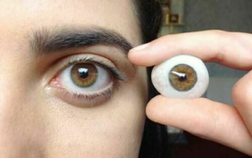 SciMed - Ocular Prostheses - Artificial Prosthetic Eye With Sterilized Case, 20mm, 22mm, 24mm, 26mm & 28mm sizes SciMed Store