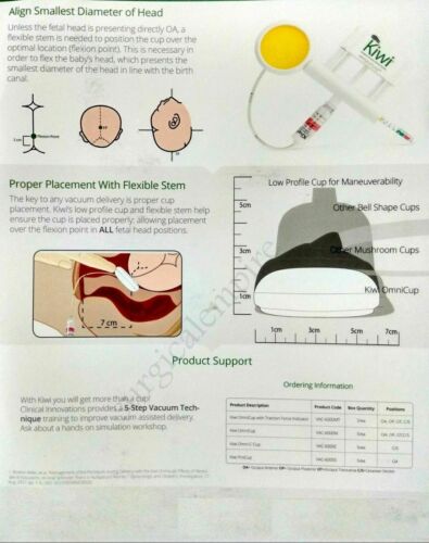 Gynecologist Kiwi Complete Vacuum Delivery System