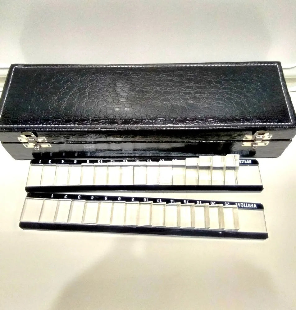 Prism Bar Horizontal & Vertical Set in a Case