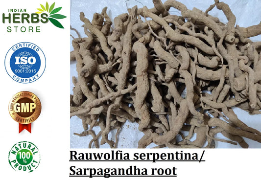 Serpentina Snake Root Sarpagandha Rauwolfia Chandrabhaga Powder And Roots Ayurvedic Herb Original